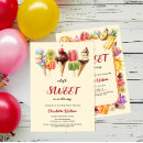 Recherche de cône de glace invitations Cerise