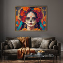 Recherche de day of the dead posters Illustration