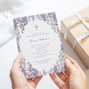 Recherche de lilas baptême invitations Croiser