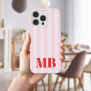 Recherche de rayé rose iphone coques Monogrammé