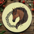 Recherche de cheval planches à découper Brun