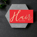 Recherche de rouge or cartes visite Moderne