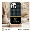 Recherche de tartan noir iphone coques Élégant