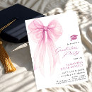 Recherche de pink bow invitations Élégant