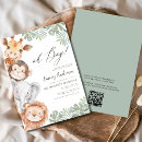 Recherche de giraffe baby shower garçon invitations Animaux safari