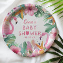 Recherche de flamant rose assiettes en papier Pour elle