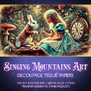 Recherche de alice wonderland Découpage