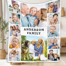 Recherche de 12 photo collage blankets Famille