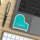 Recherche de leçons autocollants Professeur de piano