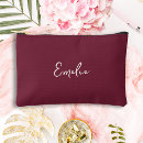 Recherche de fait main cosmétiques pochettes Monogramme