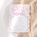 Recherche de pink toile invitations Toile de jouy