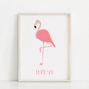 Recherche de rose flamant art Décoration tropicale