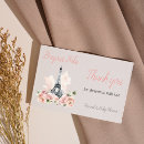 Recherche de paris remerciements cartes Romantique