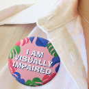 Recherche de visuellement badges Déficient visuel