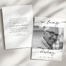 Recherche de hommage vœux cartes Noir et blanc
