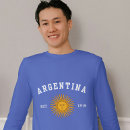 Recherche de drapeau argentine vêtements Albiceleste