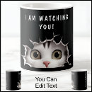 Recherche de dessin de chaton tasses Noir