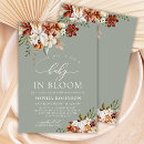 Recherche de baby in bloom invitations Vert