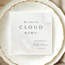 Recherche de nuages serviettes Baby shower