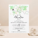 Recherche de globe 13x18 invitations Travel