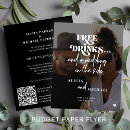 Recherche de boisson 11x14 invitations Moderne