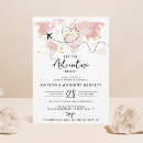 Recherche de globe 13x18 invitations Travel