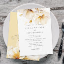 Recherche de jaune mariage invitations Fleurs