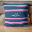 Recherche de motif bleu coussins Rose