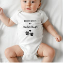 Recherche de empreintes de pattes bébé vêtements Drôle