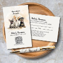 Recherche de soin de chien cartes visite Aquarelle