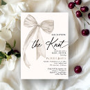 Recherche de tying the knot bridal shower invitations Aquarelle