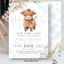 Recherche de cow baby shower garçon invitations Bébé garçon