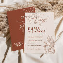 Recherche de couleurs 13x18 invitations Rouille