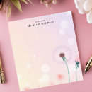 Recherche de pissenlit blocsnotes Pour elle