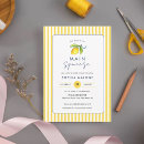 Recherche de lemon bridal shower invitations Citron