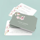 Recherche de magnolias roses cartes visite Floral