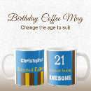 Recherche de anniversaire de 21 ans tasses Pour lui