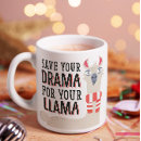 Recherche de lama de drame tasses Alpaga