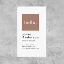 Recherche de gens cartes visite Entreprise