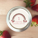 Recherche de fraise rose autocollants Sucré