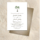Recherche de palmier vintage invitations Invités