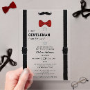 Recherche de moustache baby shower invitations Noir et blanc
