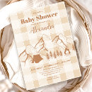 Recherche de de camping baby shower invitations Forêt