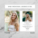 Recherche de de base 13x18 invitations Noir et blanc