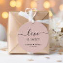 Recherche de mariage étiquettes cadeau Minimal