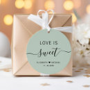 Recherche de mariage étiquettes cadeau Minimal