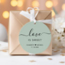 Recherche de mariage étiquettes cadeau Minimal