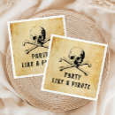 Recherche de pirate serviettes Vintage