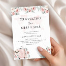 Recherche de travel bridal shower invitations L'amour est un voyage