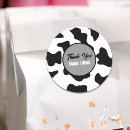 Recherche de vache blanche autocollants Noir et blanc